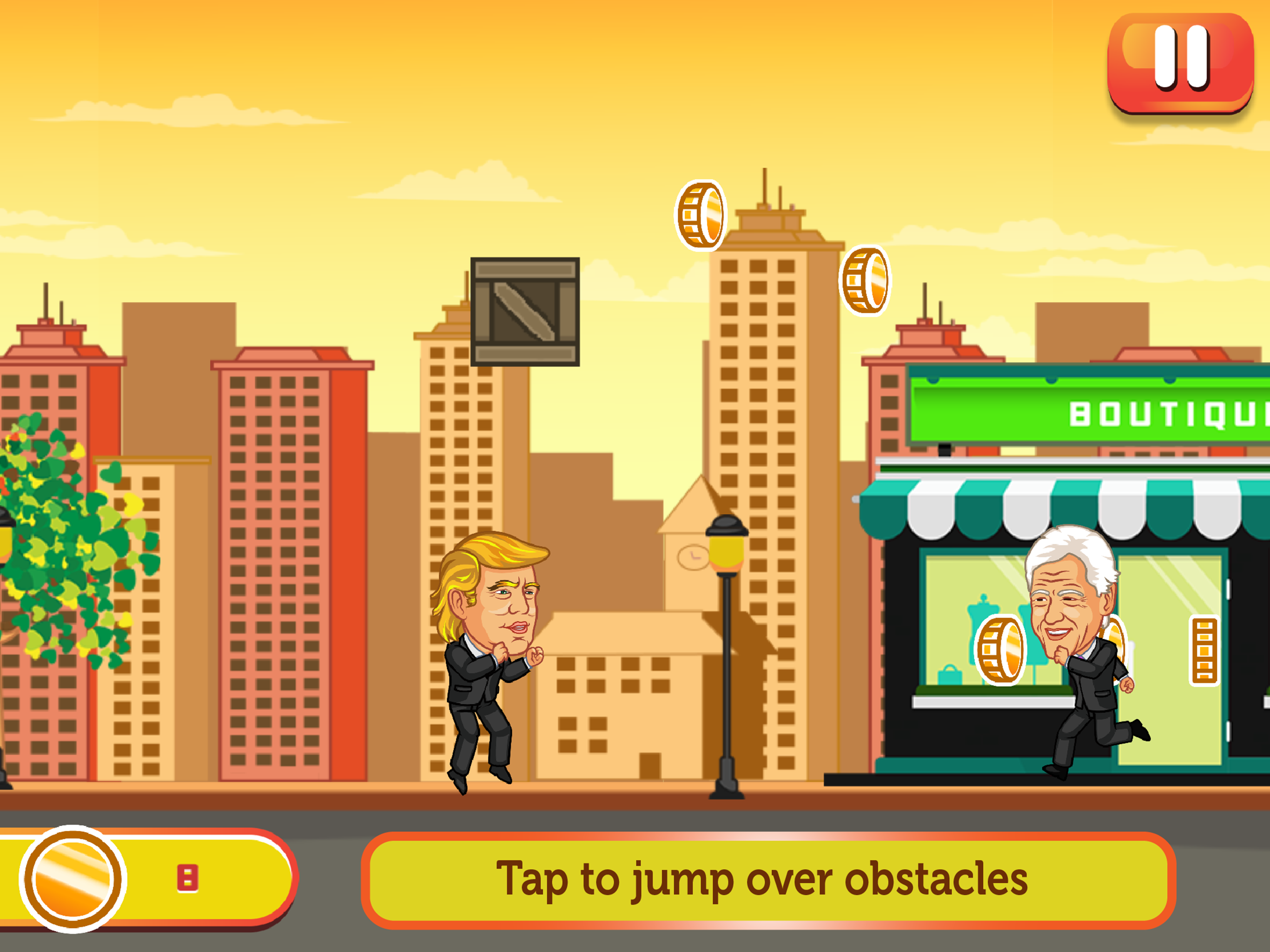Trump Jump -Mr. President Game screenshot 6