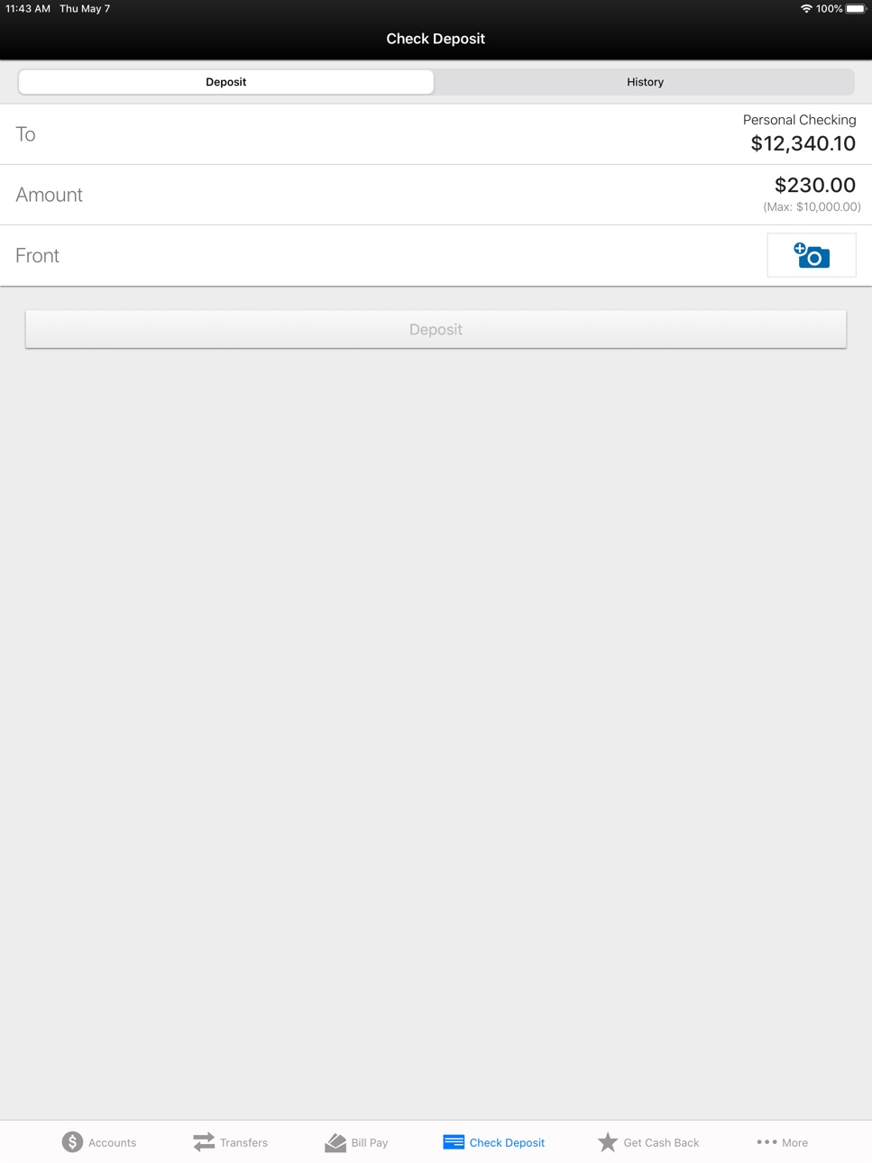 iPad screenshot