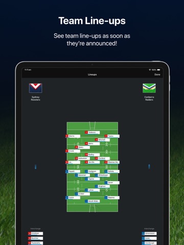 League Live for iPad: NRL newsのおすすめ画像2