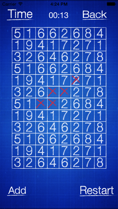 Numbers puzzle screenshot 2