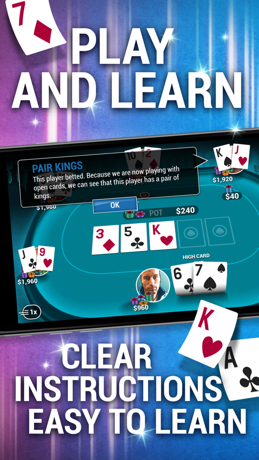 #3. How to Poker - Learn Holdem (iOS) Podle: Playtika LTD