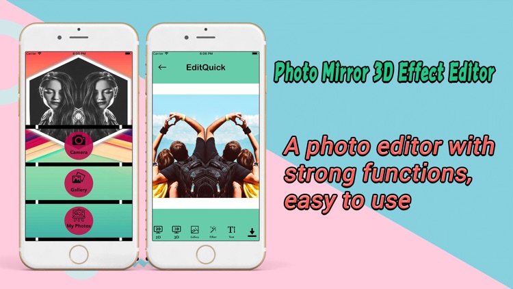 Photo Mirror 3D Effect Editor