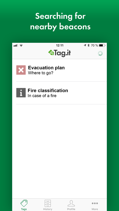 How to cancel & delete DEKRA TAG IT from iphone & ipad 1