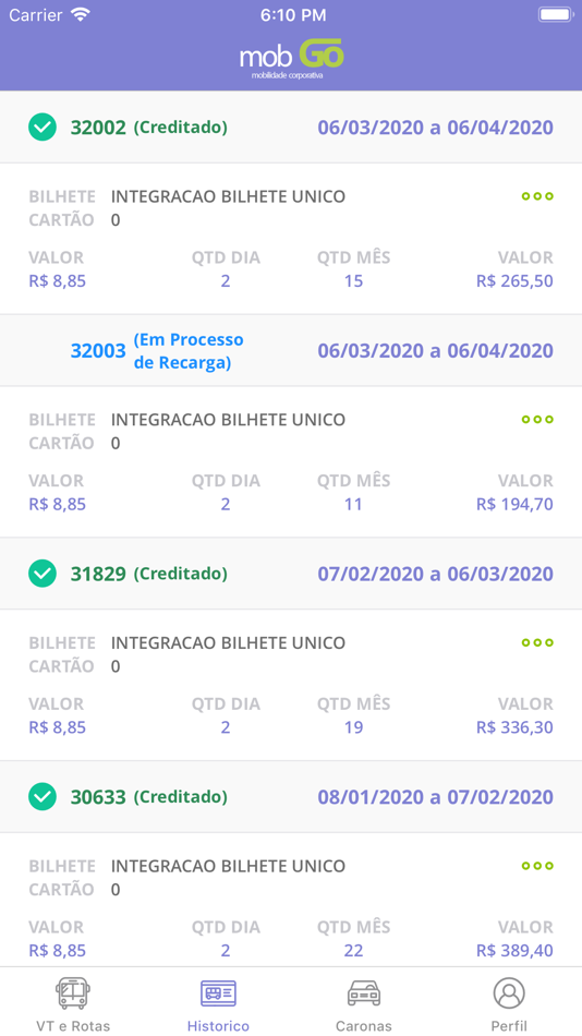 #3. Mob-Go (iOS) 由: Capta Benefícios
