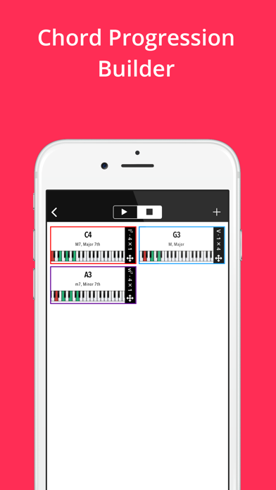 Piano Companion: chords, scales, stave, circle of fifths screenshot 3