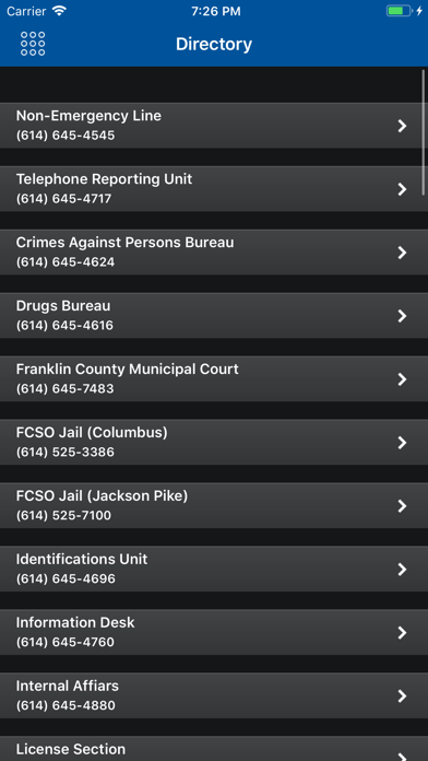 Columbus Police Mobile screenshot 2