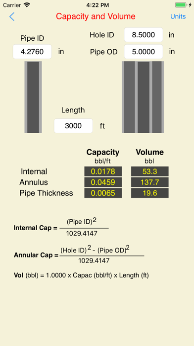 Drilling Hydraulics (Basic) Screenshot