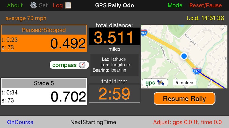 GPS Rally Odometer screenshot-4