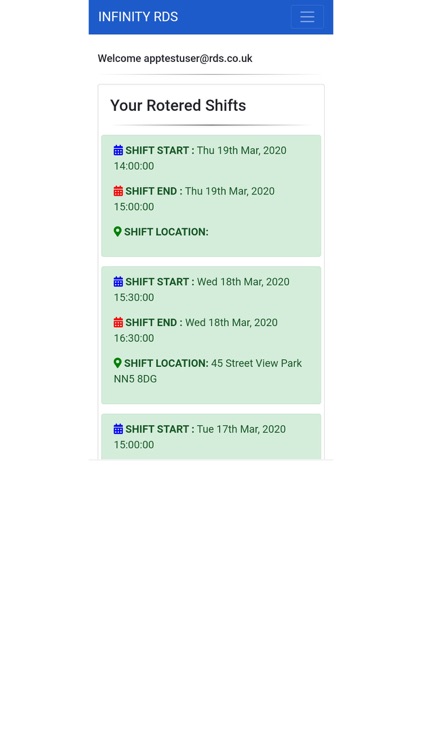 INFINITY HEALTH RDS screenshot-5