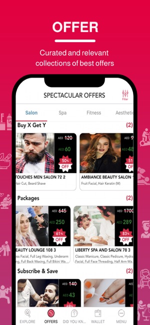 Beauty, Fitness & Wellness enthusiasts - Your One-Stop-App Image