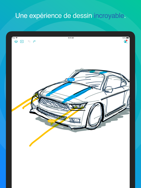 Screenshot #6 pour Inko › Tableau blanc et dessin
