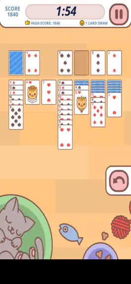 Game screenshot CuteKittenSolitaire hack