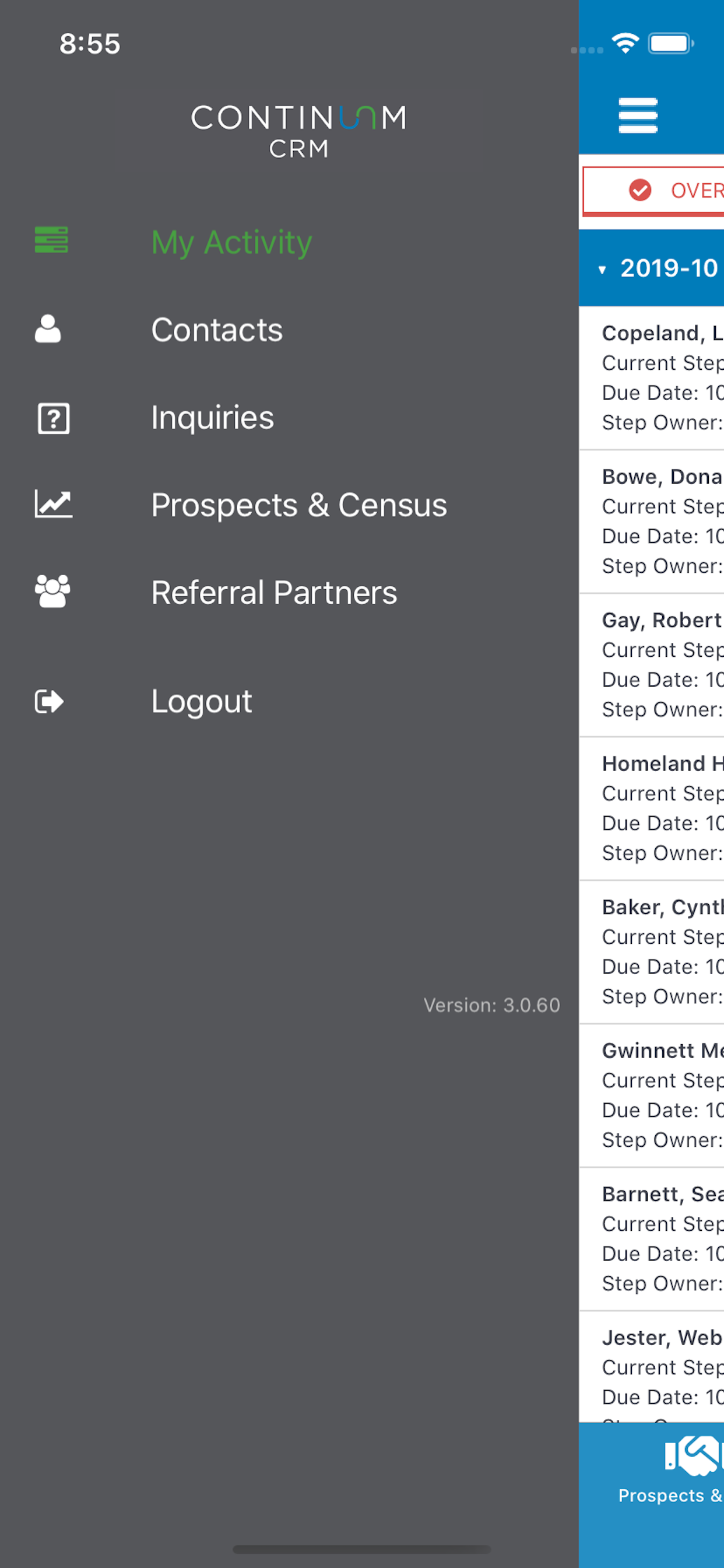 Continuum CRM screenshot 7