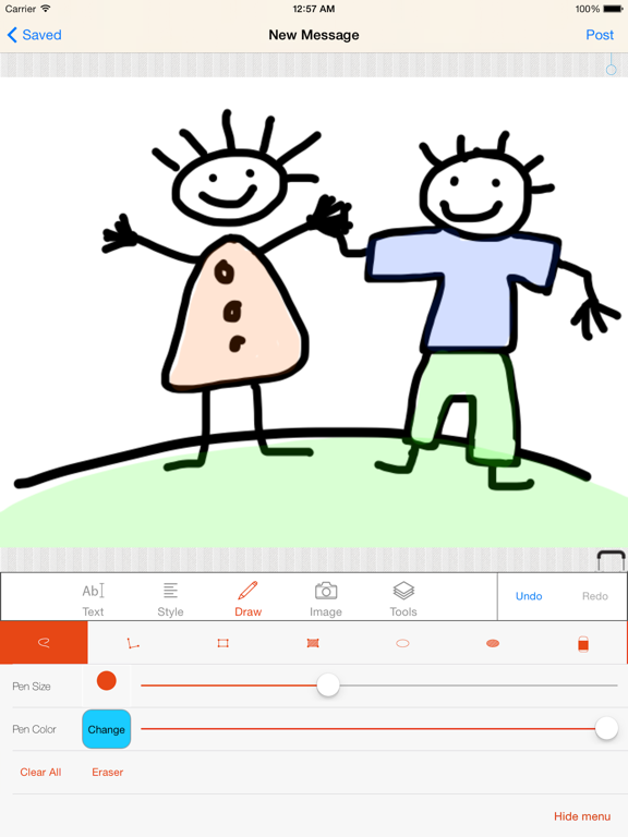TrueText-Animated Messages iPad screenshot 5 - Social Networking app