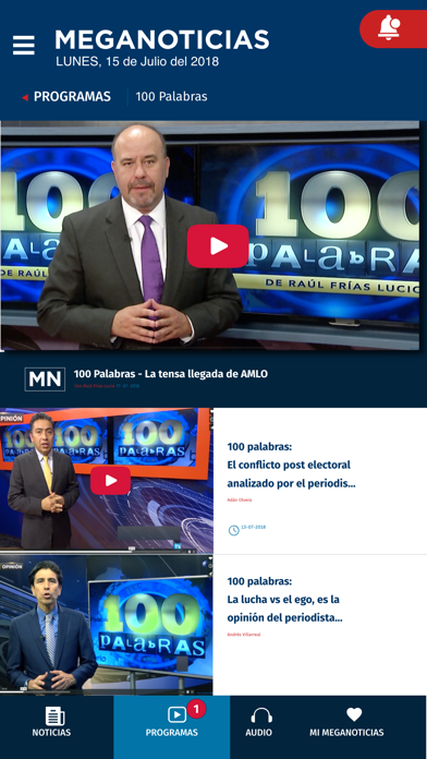 MegaNoticias Screenshot