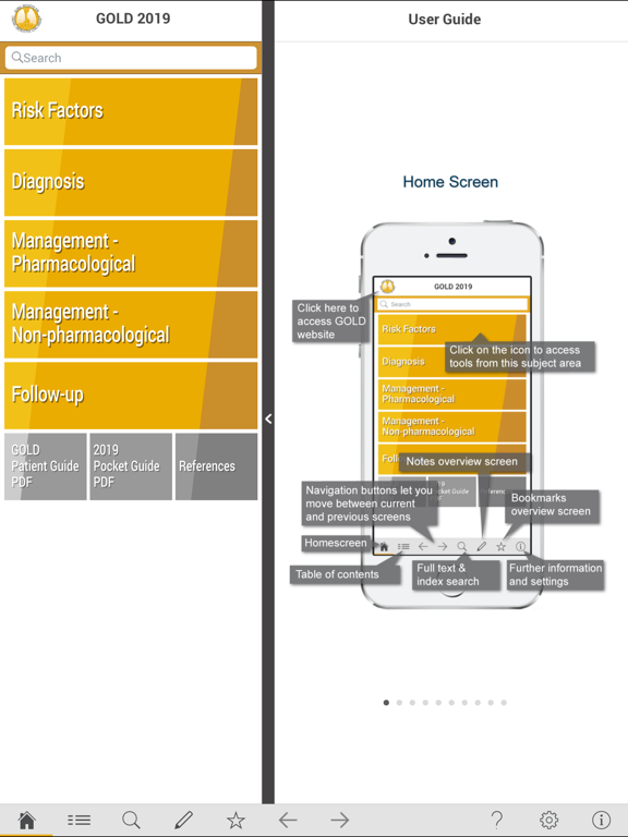 Screenshot #4 pour GOLD 2019 Pocket Guide