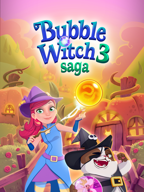 Игра Bubble Witch 3 Saga