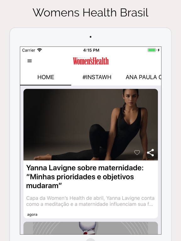 Screenshot #5 pour Women's Health Brasil