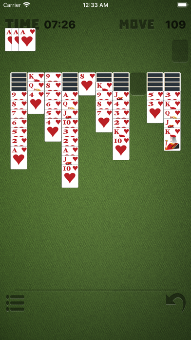 Screenshot #3 pour Spider Solitaire!