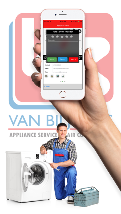 Van Biljoens iPhone screenshot