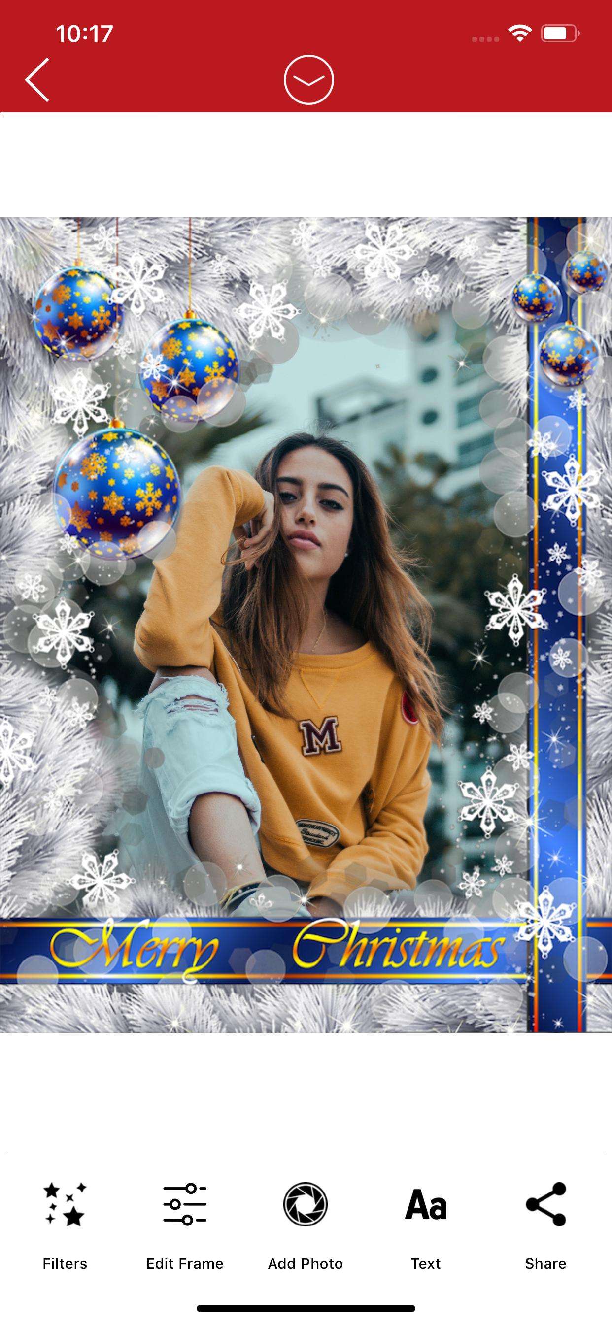 Christmas Photo Frames Effect screenshot 8