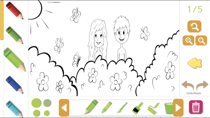 Biblia Coloring Story Book