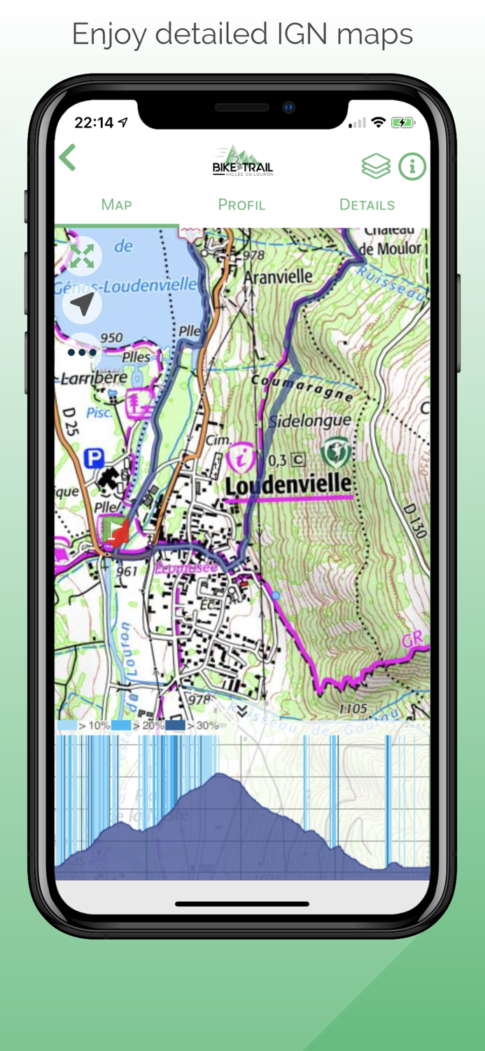 Louron Bike and Trail