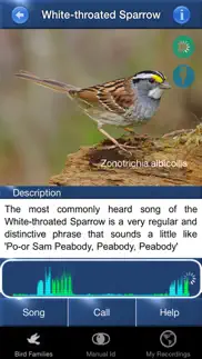 bird song id usa songs & calls iphone screenshot 2