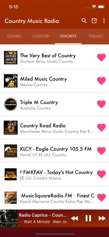 Country Music Radio app