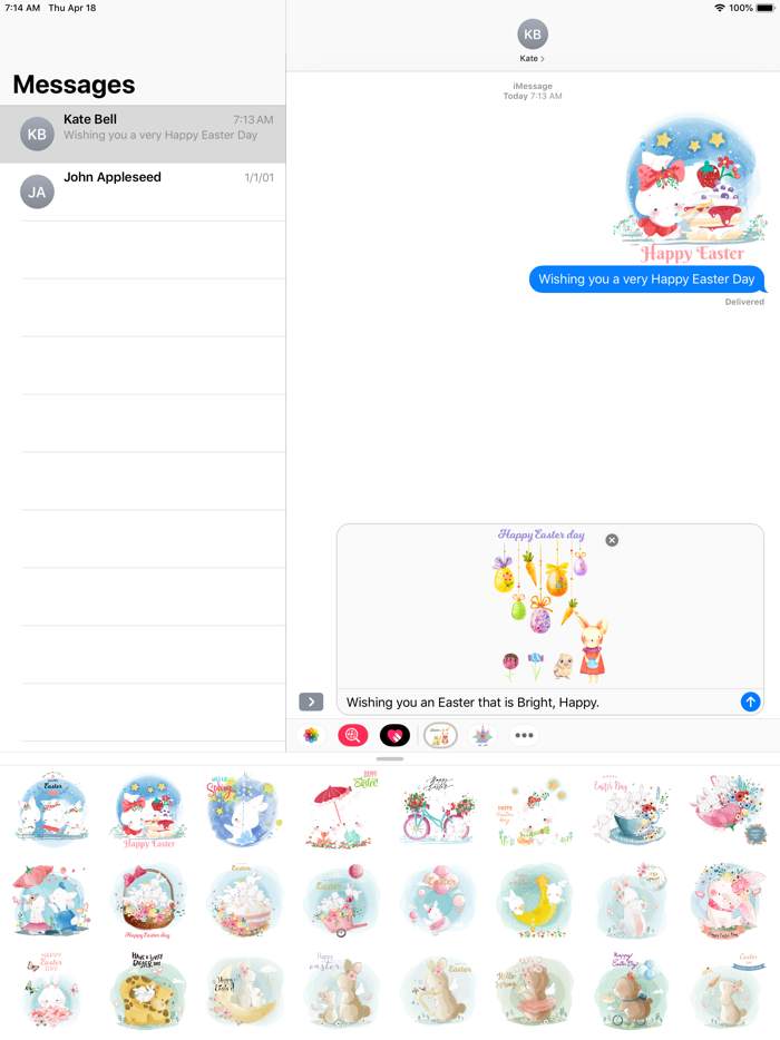 Fairytale Happy Easter Day