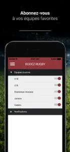 RODEZ RUGBY screenshot #5 for iPhone