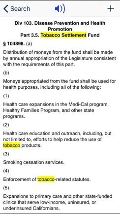 CA Health & Safety Code 2026 iPhone image 3