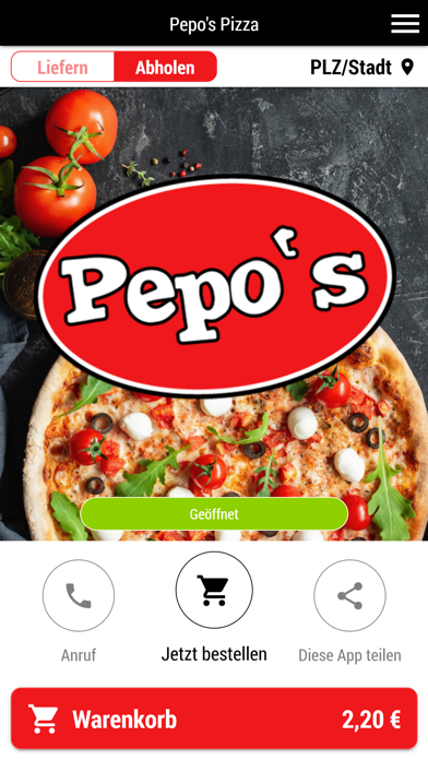 Screenshot #1 pour Pepo's Pizza