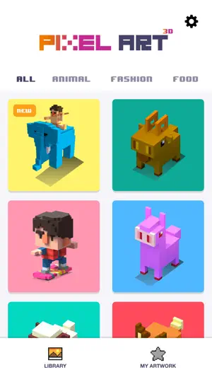 Pixel Art - Color by Number screenshot 2