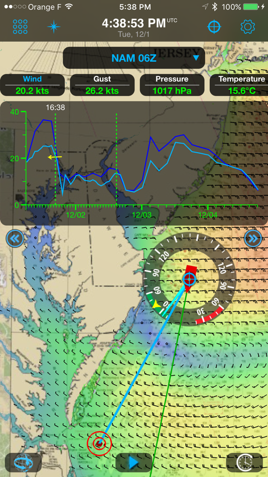 #2. Weather4D Routing & Navigation (iOS) 来自: APP4NAV