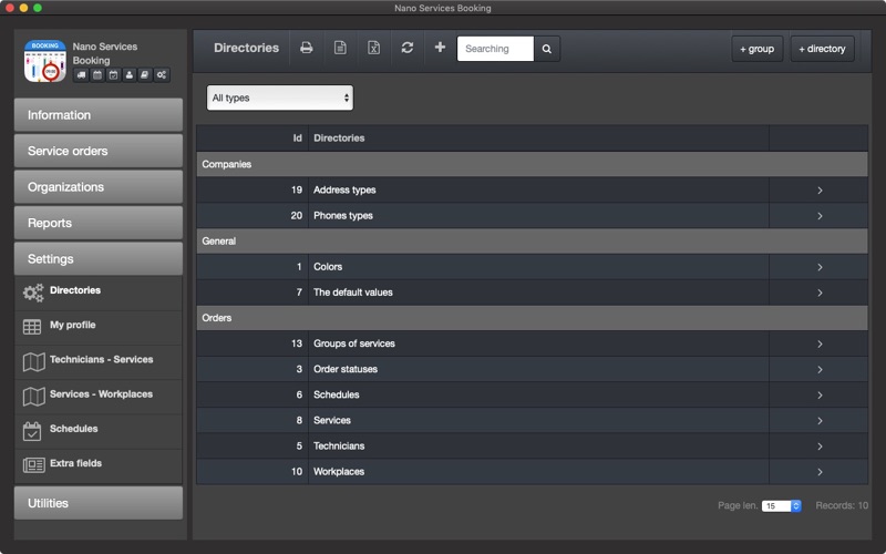 App screenshot