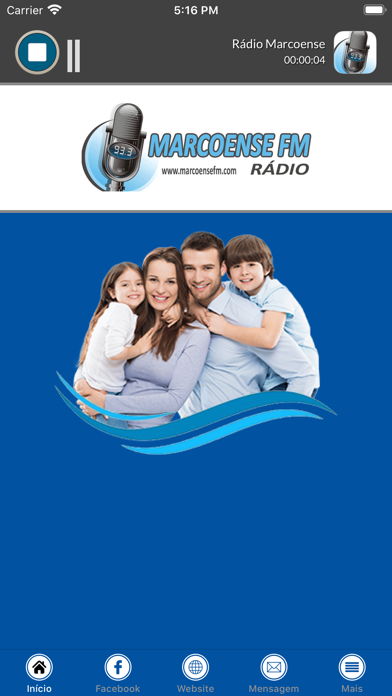 Screenshot #1 pour Rádio Marcoense