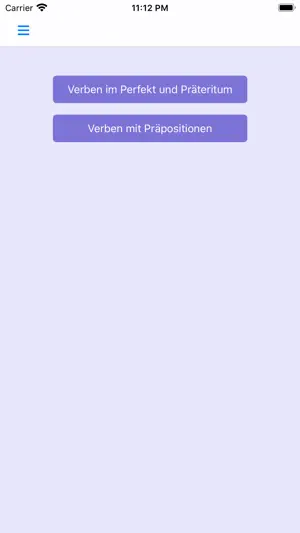 German Verbs Past Prepositions screenshot 1