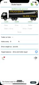 Trucker's Slide Calc screenshot #1 for iPhone