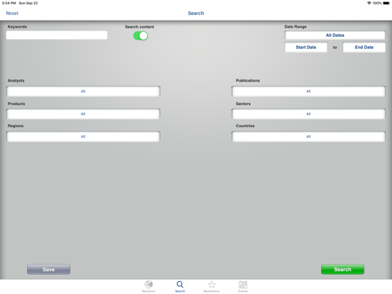 Eurasia Group iPad screenshot 3 - Business app