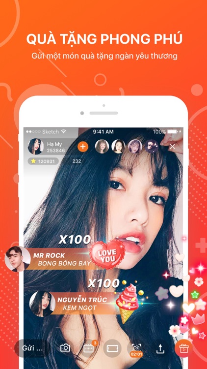 ALIVE fun with idol livestream