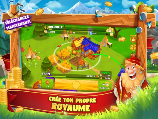 Screenshot #4 pour Idle Kingdom Builder