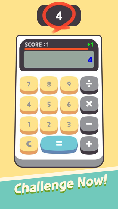 Reverse Calculator Gameのおすすめ画像5