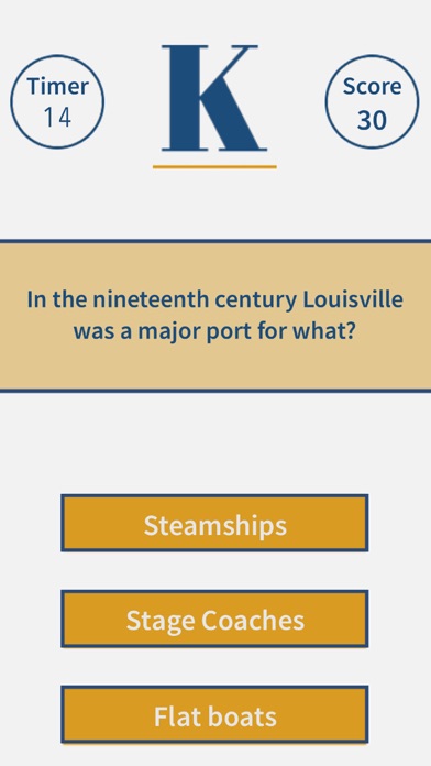 Kentucky Trivia Quiz App screenshot 3