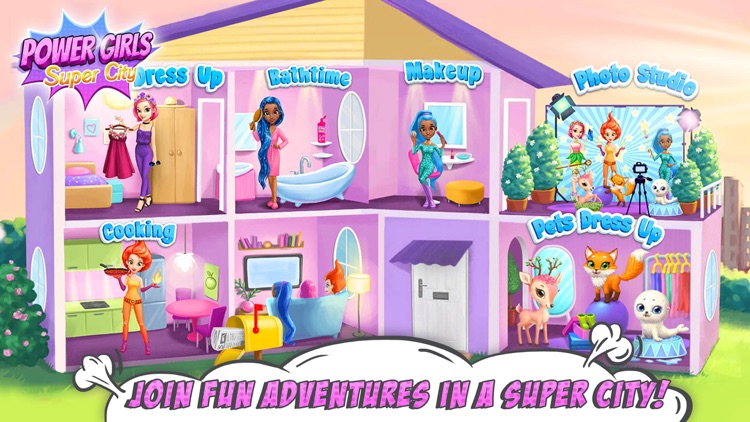 Power Girls Super City screenshot-0