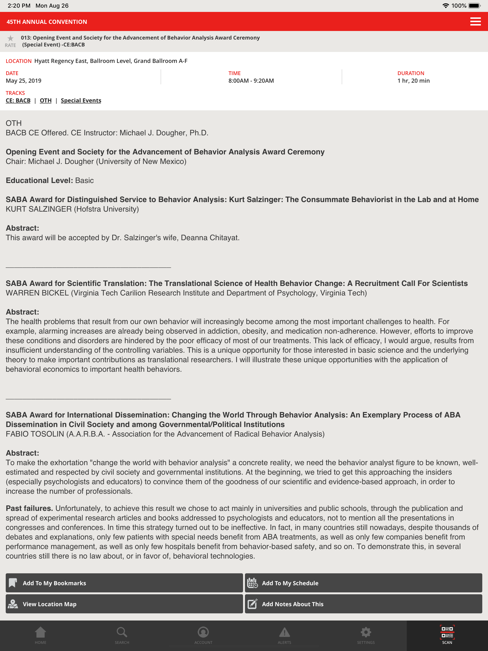 ABAI Events screenshot 9