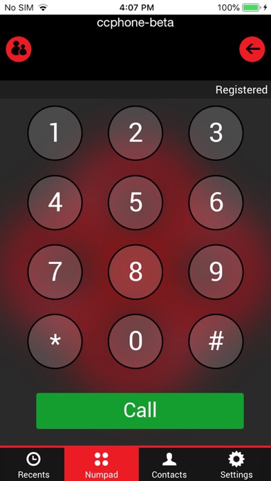 Screenshot 3 of CCPhone red App