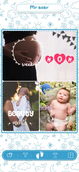 Game screenshot Baby Life Story Photo Editor mod apk