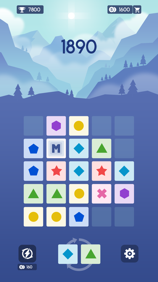 #1. Merge Block - 2048 Star Puzzle (iOS) 来自: Drk Monist