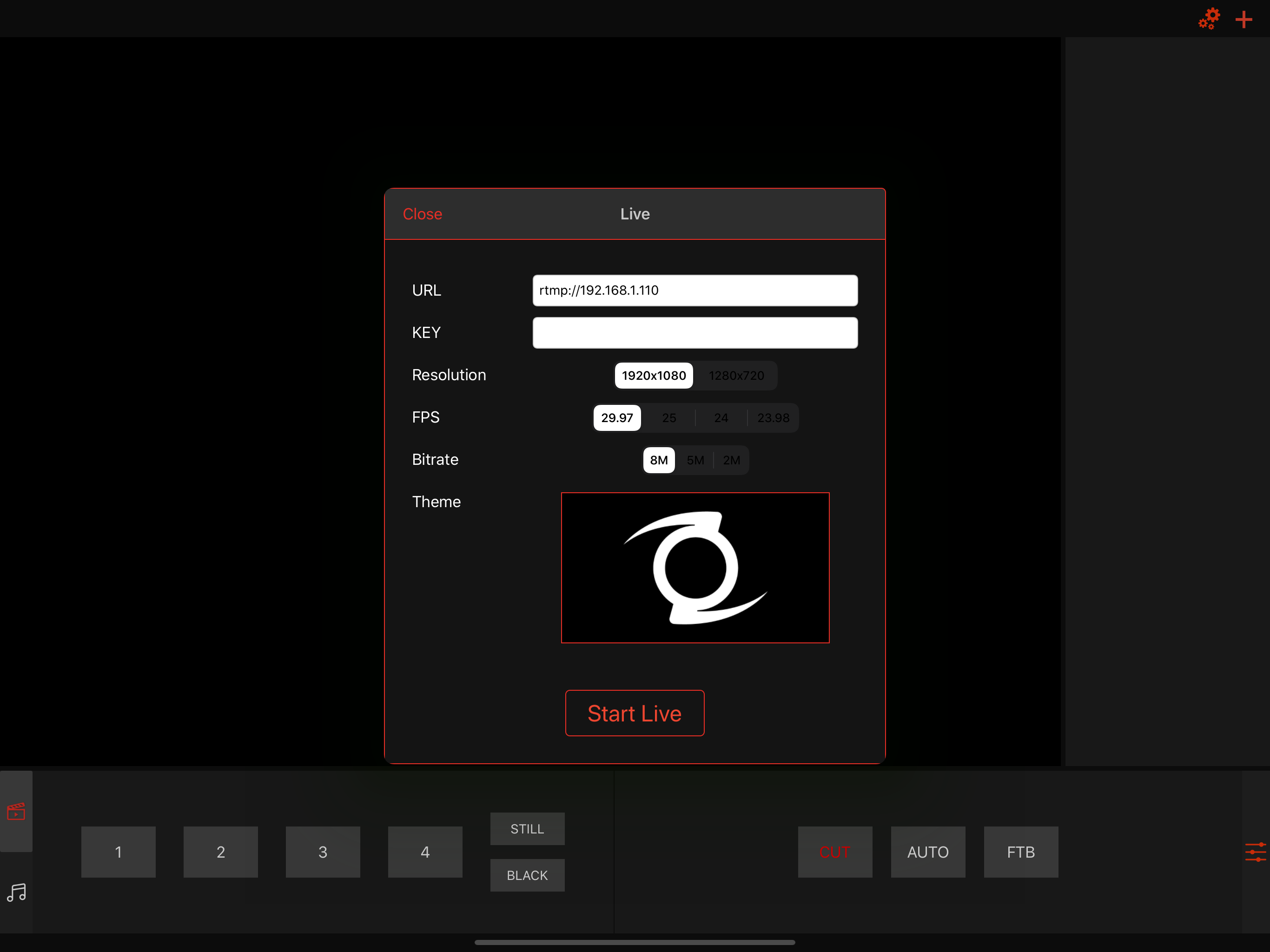 Z CAM Live screenshot 2